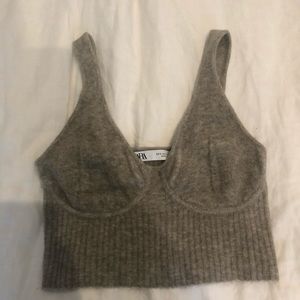 Zara knit top
